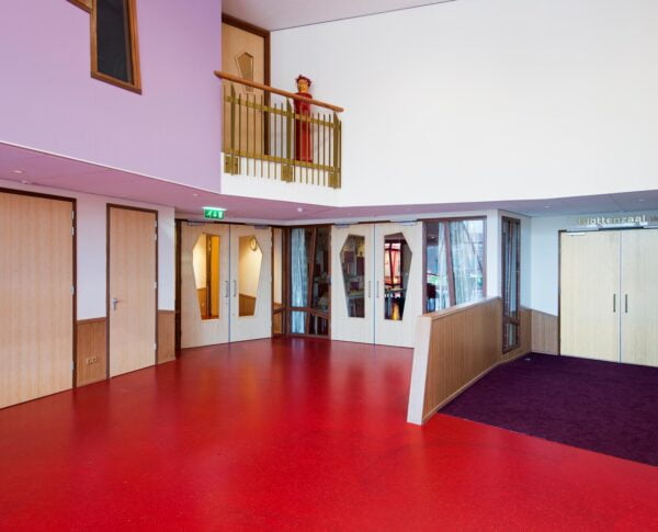 geluidswerende deuren Rw,p 47 dB in Theater Sneek